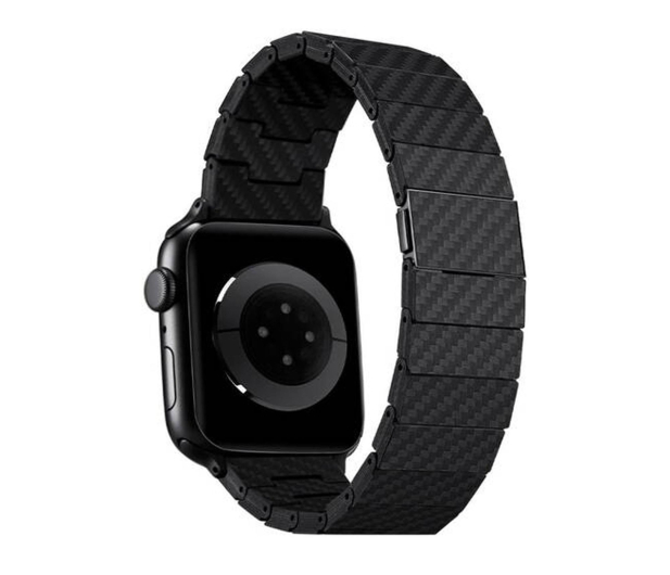 PITAKA Carbon Fiber Strap Black/Grey Apple Watch 42/44/45/Ultra 49m - 1485303 - zdjęcie 2
